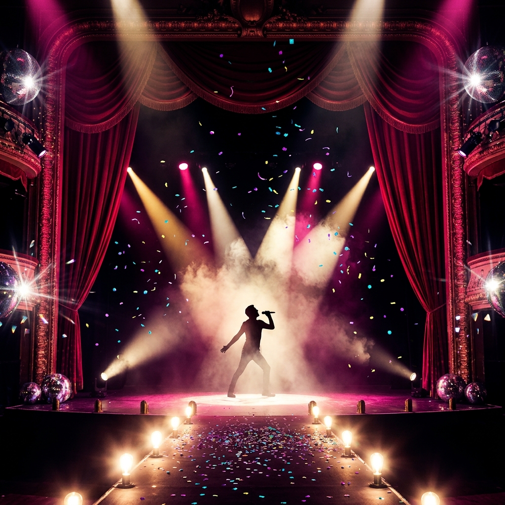 Editorial illustration for The Erasure Show; not official cover art